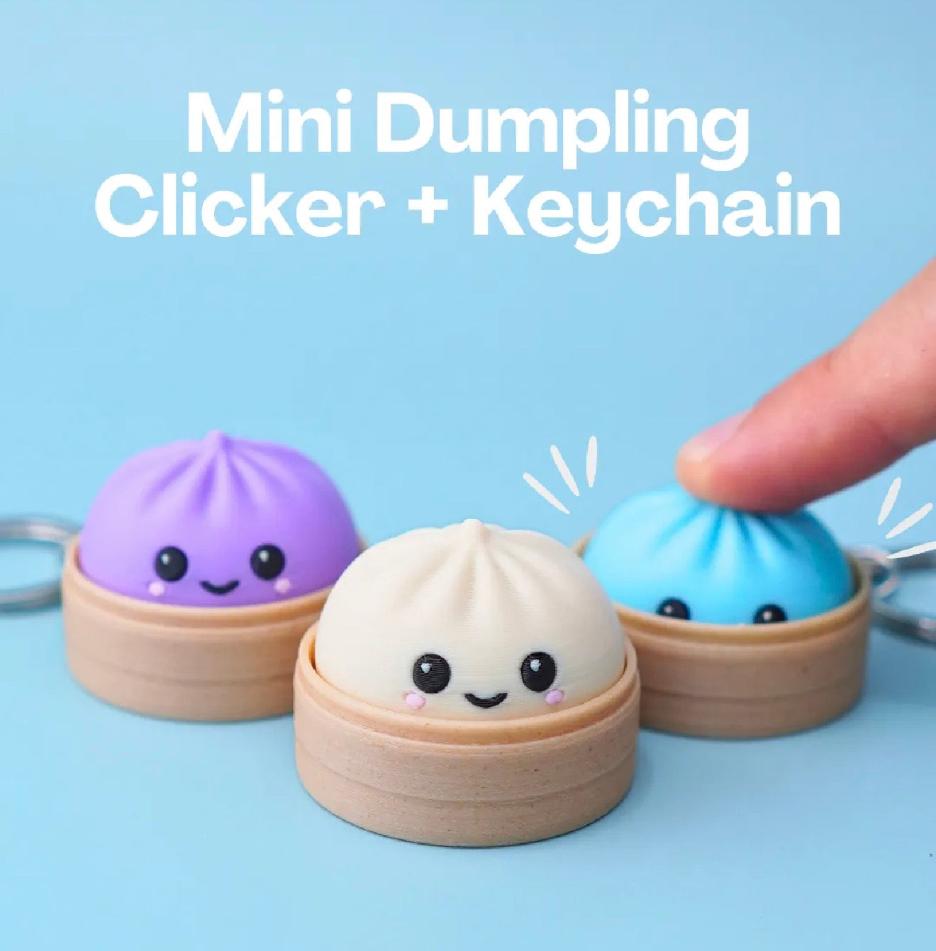 Mini dumpling clicker