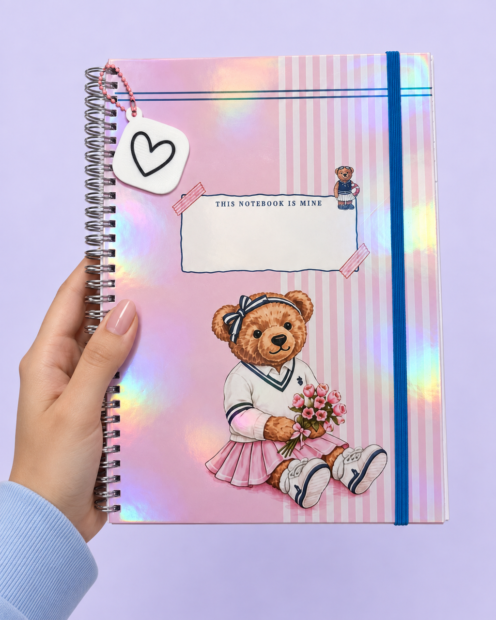 دفتر مدرسي بالاسم — Mine Signature Notebook